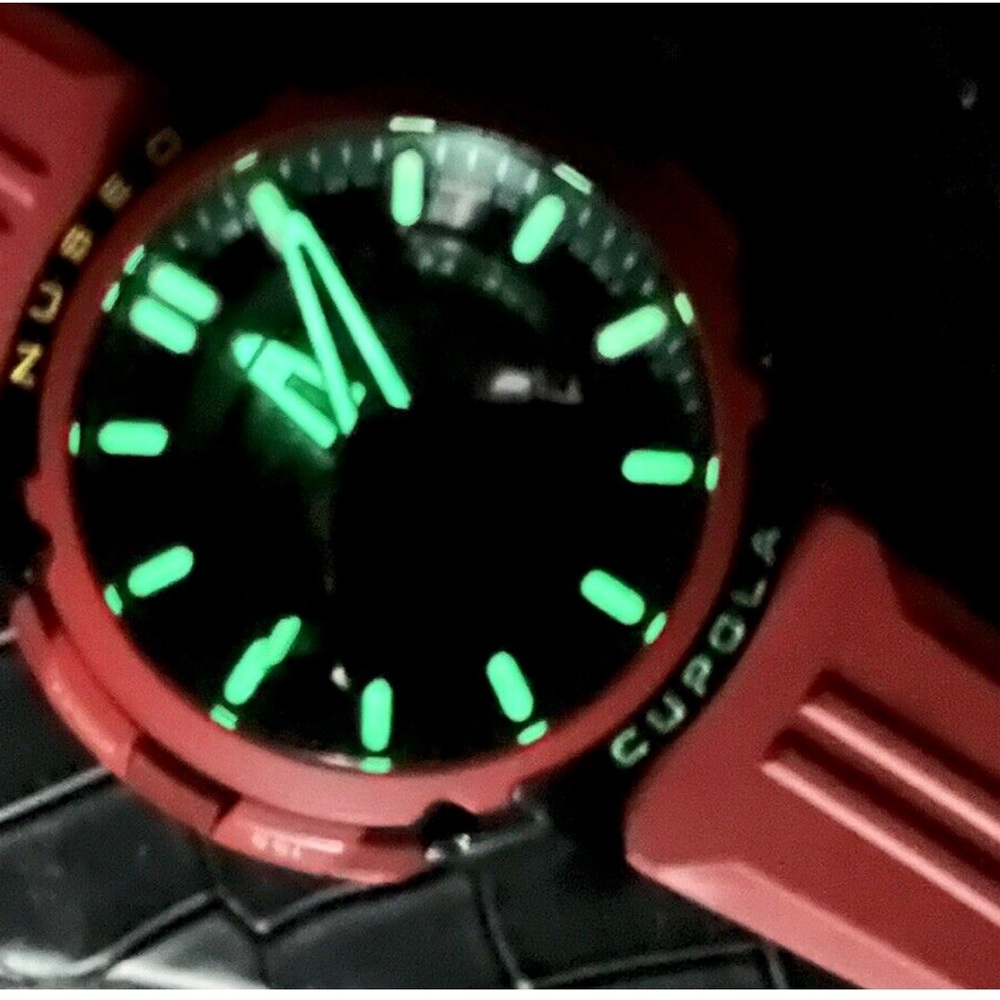 Nubeo 50mm Cupola Ltd Edition 006/600 Automatic Watch w/2 Silicone Straps $1350